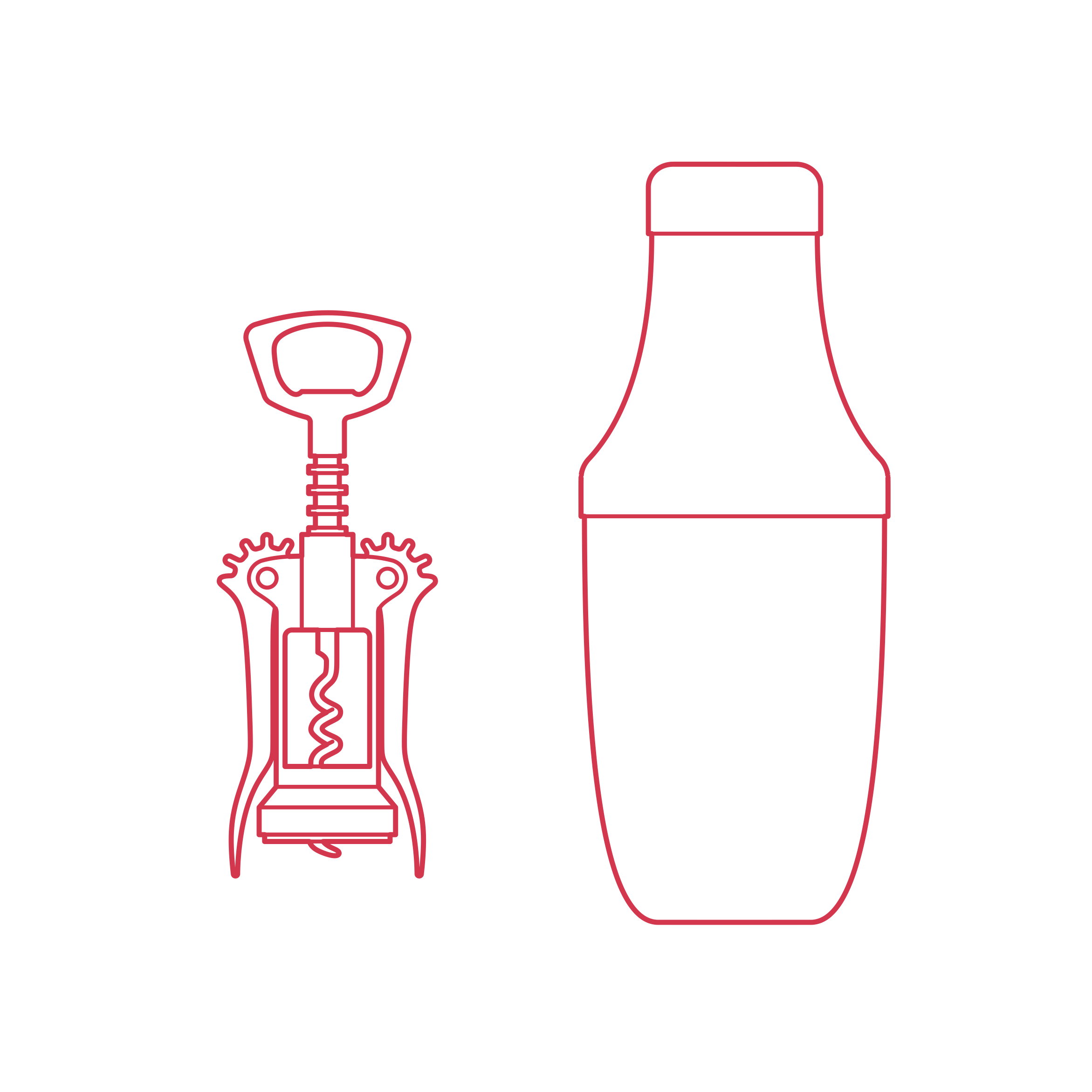 Objects Drinkware Accessories Line Art Illustration Svg Free Vectors